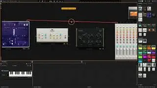 Audiotool | First Steps | Patch Effects into Existing Connections