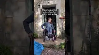 Wheelies are super important for wheelchair users 😉 #spinalcordinjury #disability