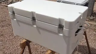 TECHNIICE Premium Cooler Ice Test - YETI ICE CHEST ALTERNATIVE - Julie’s Auto Garage - Ice BinCooler