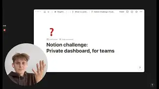 What is a problem you solved using Notion? // Notion Certified Application
