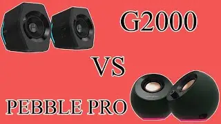 Edifier G2000  VS Creative Pebble Pro