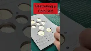 Destroying a Rare & Valuable Coin Set!