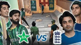We Played as Babar Azam & Jofra Archer – Pakistan vs England Roleplay on a 15 Yard Short Pitch!