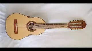 Puerto Rican Cuatro Custom by John Vergara | El Flamboyan
