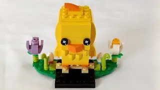 Lego BrickHeadz #40350: Easter Chick [speed building]