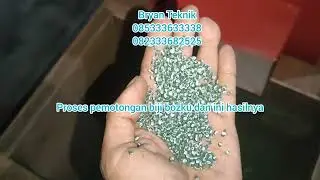 Mesin daur ulang karung bekas di jadikan rafia
