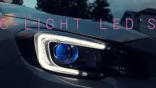 Diode Dynamics C-Light LED's How To Part 1/2 2016 WRX Limited