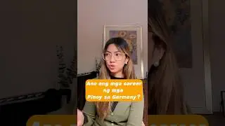 Career ng mga Pinoy sa Germany #filipinosingermany #lifeingermany #buhaygermany