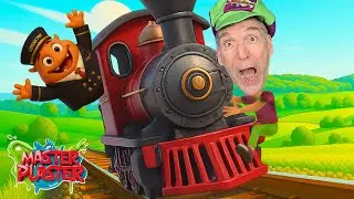 Monster Train Adventure | Slime Cargo Train Trouble | Master Plaster Stories
