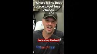 Find a paying client in your backyard
