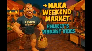 London Learners to Phuket's Biggest Weekend Night Market Naka in 4k.
