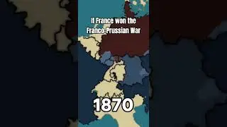 Alternate Franco-Prussian War #shorts #history #geography #war #map #mapping #alternatehistory