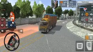 Truck Angkut Ayam Ke Kota - Truck Simulator - Android Play Game Video