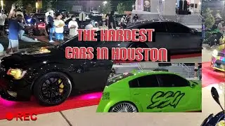 LIFE WITH COREY CHECKS OUT MY REDEYE CHRYSLER 300 #lifewithcorey #cjsmatrix #carmeet