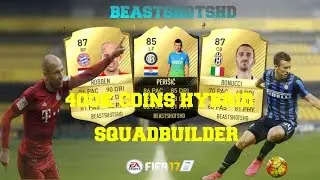 INSANE 400K SQUADBUILDER HYBRID !!! - FUT 17