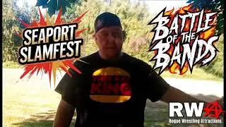 Birthday Brawl: HellBlazer Draven Vargas Promises to Destroy Big Nasty Logan at Seaport Slamfest!