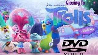 Closing To Trolls Holiday 2017 DVD.