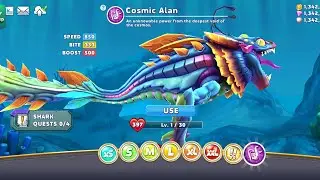 Cosmic Alan Gameplay | Hungry Shark World | Kaiju Gamer PH