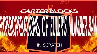 Hyperoperations of Euler's Number Band