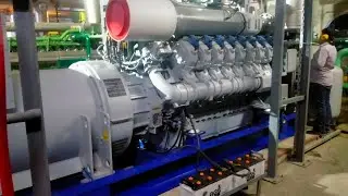 MTU gass generator | New technology in Pakistan | Gass generator installation Rolls Royce solution