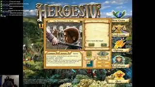 heroes of might and magic 4 blind playthrough impossible 200% vanilla campaign part 1