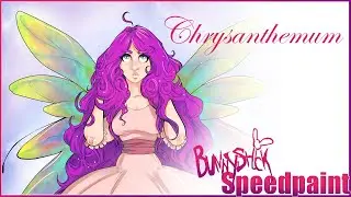 Speedpaint - Chrysanthemum - Paint Tool Sai