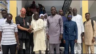 L'ambassade de la France au Sénégal et Polaris Asso au centre Mën Naako-Incubateur ESS de Cambérène.