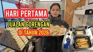 JUALAN GORENGAN 🇮🇩PERTAMA DI TAHUN 2026🇳🇱 #part3 
