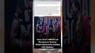 Michael Blackson Links With Fabolous in Ghana &mdash; Now 50 Cent Threatens to Expose Him #50cent #shorts