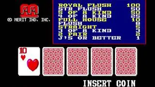 Riviera Hi-Score (Merit 1987)  Attract Mode 60fps