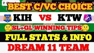 KIH vs KTW Dream11 prediction KIH vs KTW Baseball Dream11 Team KIH vs KTW Baseball Team today