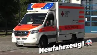 [Neufahrzeug | Fahrtec 5🚑] RotKreuz Berlin RTW-3690/1 | RW Haselhorst || DRK Notfallrettung Berlin |