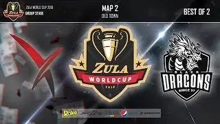 VEXED GAMING vs BLACK DRAGONS | Map 2 | Zula World Cup 2018 - Group Stage