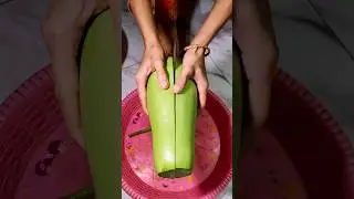 Amazing Big Eggplant Cutting #shorts #food #cuttingskills