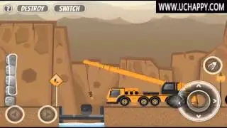 Construction City Hill Level 13 - Niveau 13 Walkthrough
