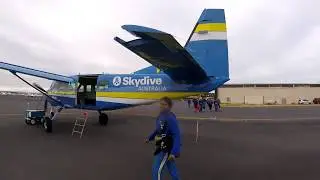 Dhivyapriya's 15000 ft Tandem Skydive in Melbourne