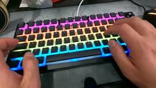 GMMK Pro with Stupidfish Plate Foam only + PE Foam + Tape mod + FR4 Plate + Boba U4T