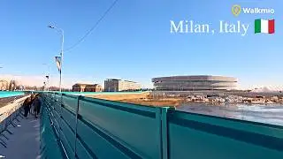 🇮🇹 Milan, Italy Olympic Walk | Milano Santagiulia Ice Hockey Arena via Milano Rogoredo Train Station