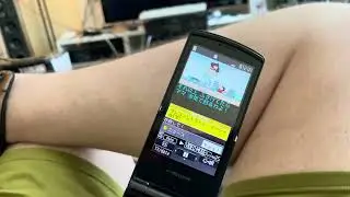 NEC N-01B playing 1Seg Tv recordings