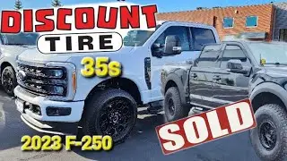 Новый грузовик! Ford F-250 2023 года выпуска &mdash; новые шины 295/65r20 &mdash; Toyo Open Country R/T Trail &mdash; без лифта