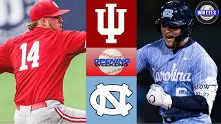Indiana vs #11 North Carolina (CRAZY!) | G3 | 2026 College Baseball Highlights