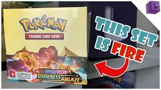DARKNESS ABLAZE Booster Box Opening! New Pokemon Cards!!!