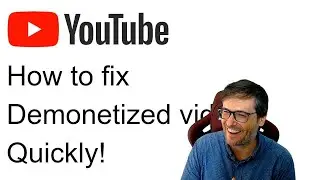 Fix demonetized YouTube videos!