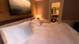My room view in Kulm Hotel St Mortiz Switzerland