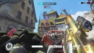 GALE ANA GAMEPLAY OVERWATCH SEASON 35 TOP 500