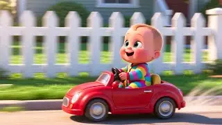 Counting Cars Zooming By 🚗💨 | Fun Counting Song for Kids | Preschool Learning | 3D Animation