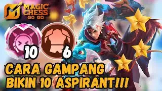 CARA MUDAH BIKIN AKTIF SYNERGY ULTRA ASPIRANT/10 ASPIRANT !!! - META MAGIC CHESS GOGO UPDATE TERBARU