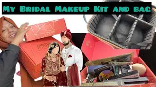 My bridal makeup vanity🤞💄 #bridalmakeup # makeupkit #sugar #renee