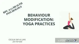 Health Psychology : Behavior Modification Program