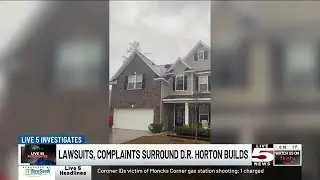 VIDEO: Lawsuits, customer complaints surround D.R. Horton builds in Lowcountry